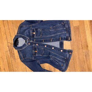 Like new Talbots jean jacket large petite $10 jeans denim coat